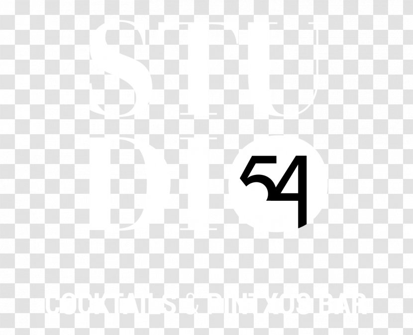 Logo Brand Number - Rectangle - STUDIO 54 Transparent PNG