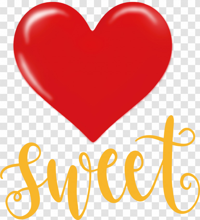 Be Sweet Valentines Day Heart Transparent PNG