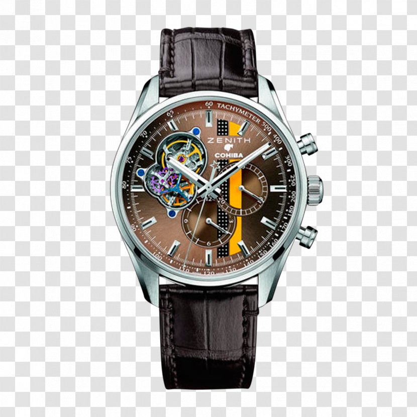 Zenith Watch Chronograph Omega SA Cohiba - Brand Transparent PNG