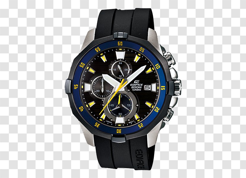 Casio Edifice Watch Clock Chronograph - Accessory Transparent PNG