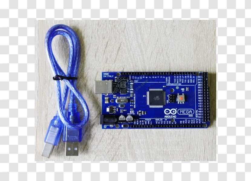 Microcontroller Arduino Mega 2560 Hardware Programmer Electronics - Mega2560 Transparent PNG