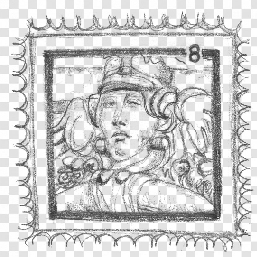 Visual Arts Line Art Mammal Sketch - Artwork - London Stamp Transparent PNG