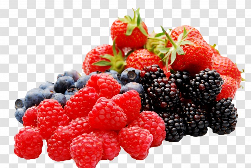 Smoothie Strawberry Fruit Blackberry - Berry - Raspberry Transparent PNG