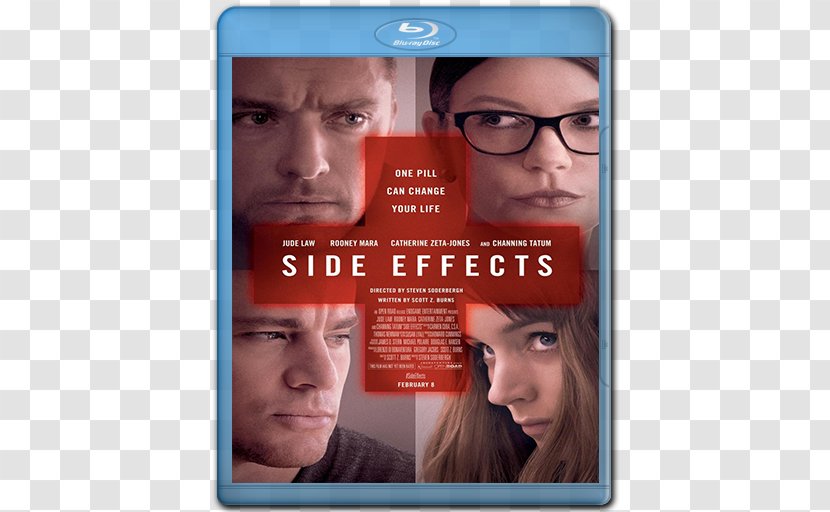 Channing Tatum Jude Law Side Effects Mamie Gummer Rooney Mara - Steven Soderbergh Transparent PNG