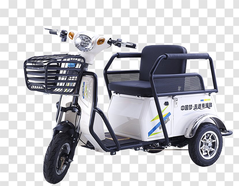 Wheel Car Auto Rickshaw Scooter - Motorized Tricycle Transparent PNG