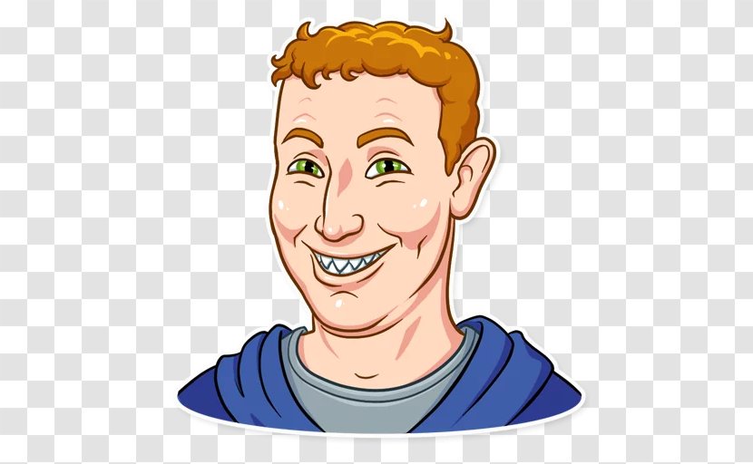 Mark Zuckerberg Sticker Telegram VKontakte Clip Art - Heart Transparent PNG