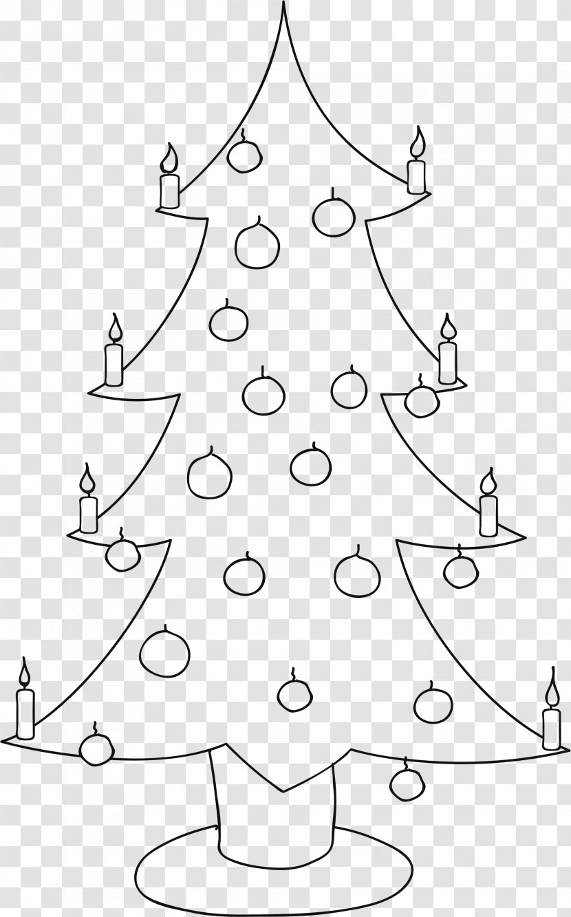Christmas Tree Ornament Coloring Book New Year Transparent PNG