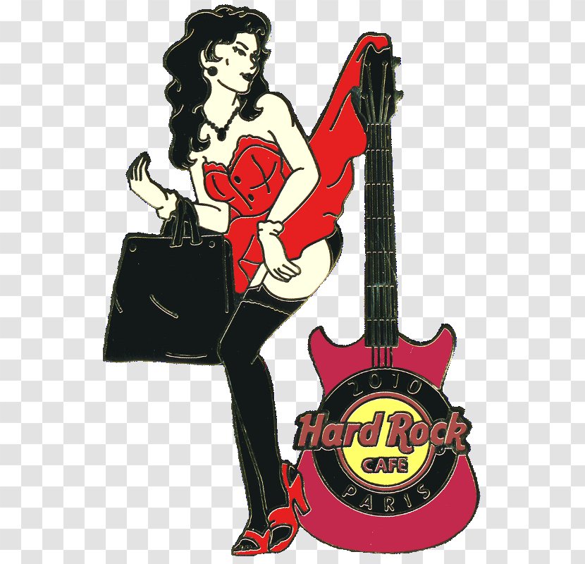 Electric Guitar Art Character Transparent PNG