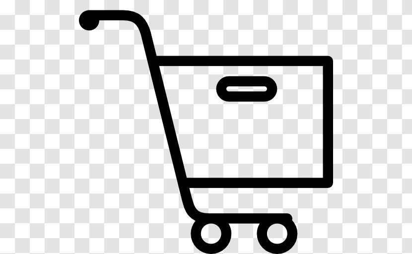 Shopping Cart - Black - Sell Transparent PNG