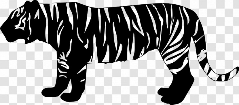 Clip Art Siberian Tiger Leopard Cat - Like Mammal Transparent PNG