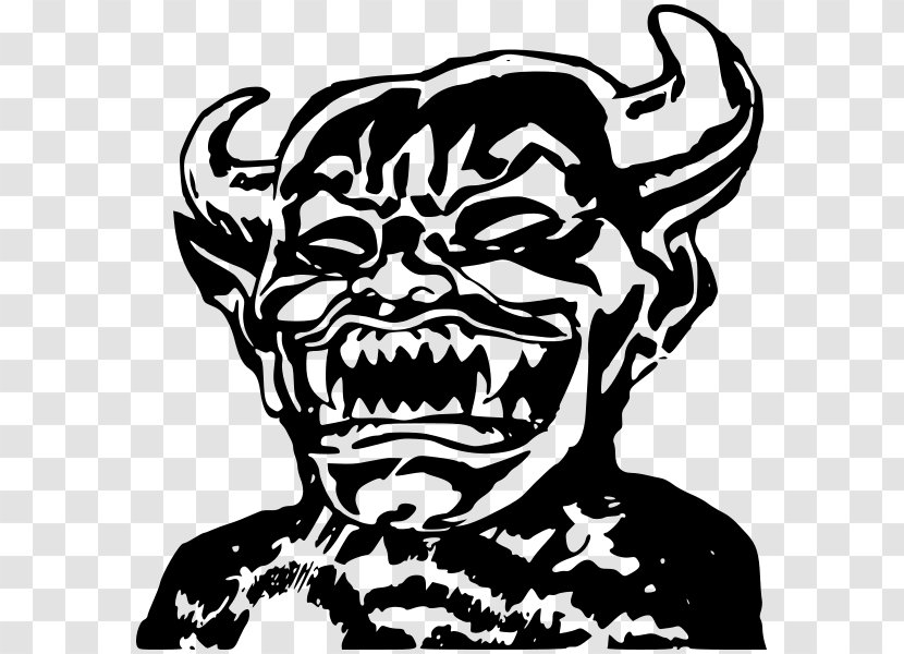 Devil Demon Satan Clip Art - Cartoon Transparent PNG