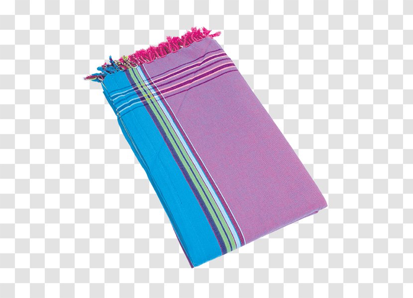 Towel Pareo Kikoi Cotton Textile - Mauve - Purple Transparent PNG