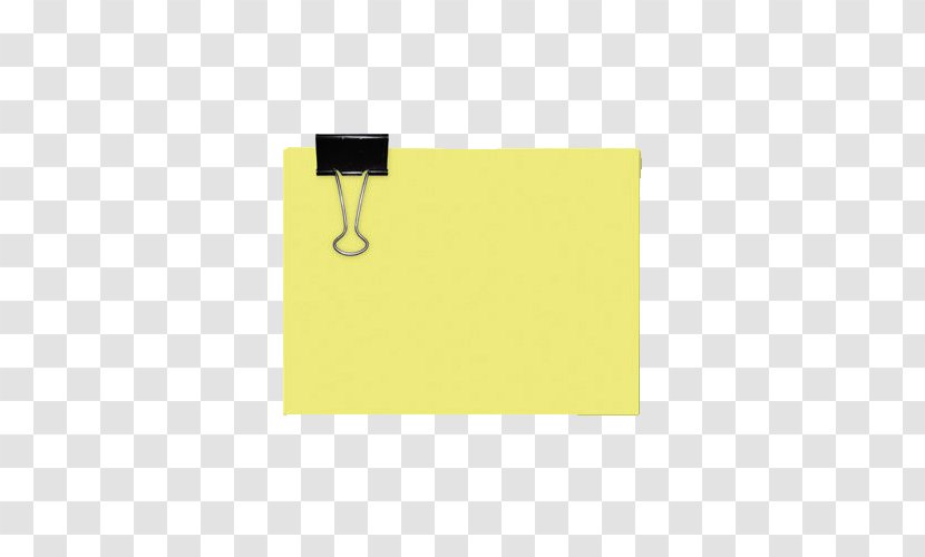 Post-it Note Paper Clip Adhesive Tape - Yellow Sticky Notes Transparent PNG