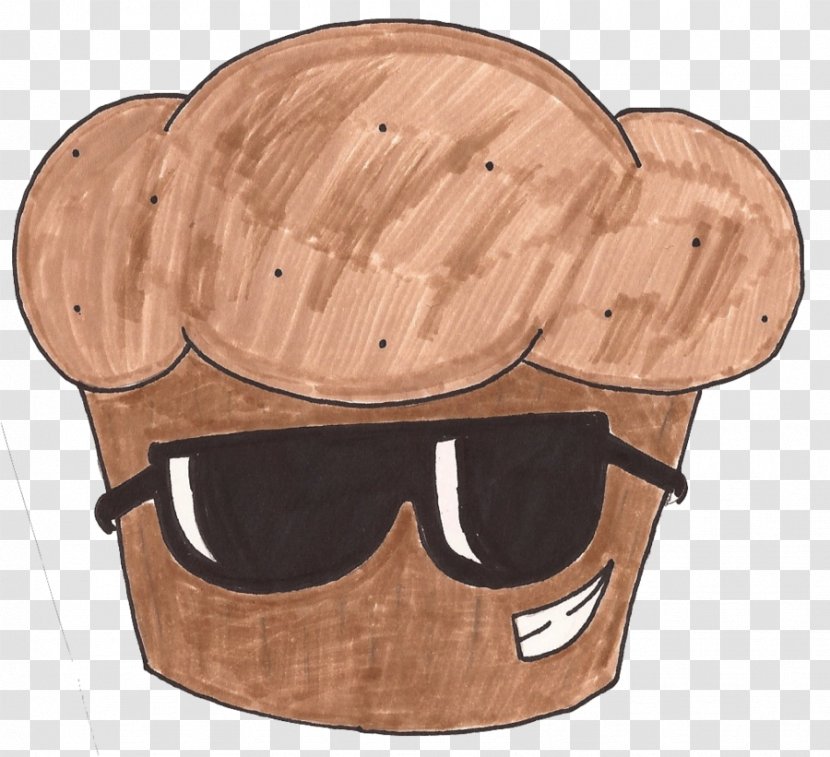 Muffin Cupcake Drawing Cartoon - Wood Stain Transparent PNG