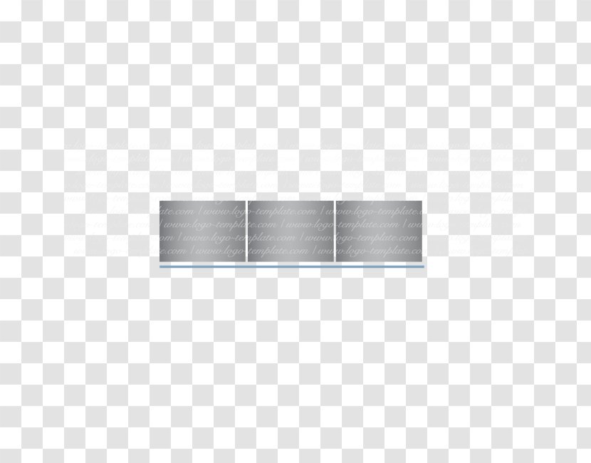 Metal Rectangle - Letter Logo Template Design Transparent PNG