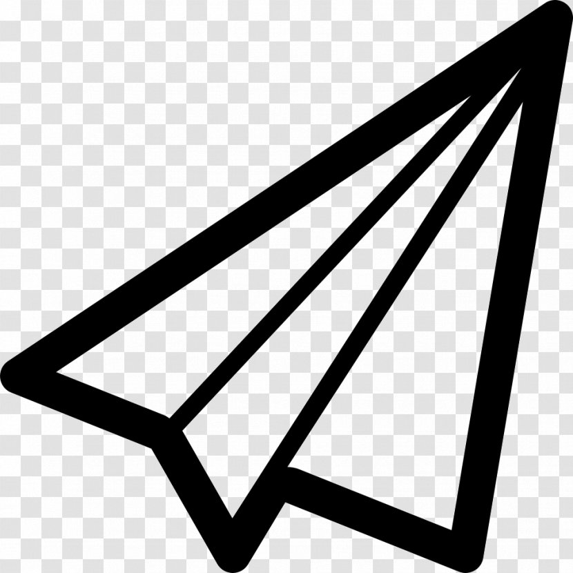 Airplane Paper Plane - Symbol Transparent PNG