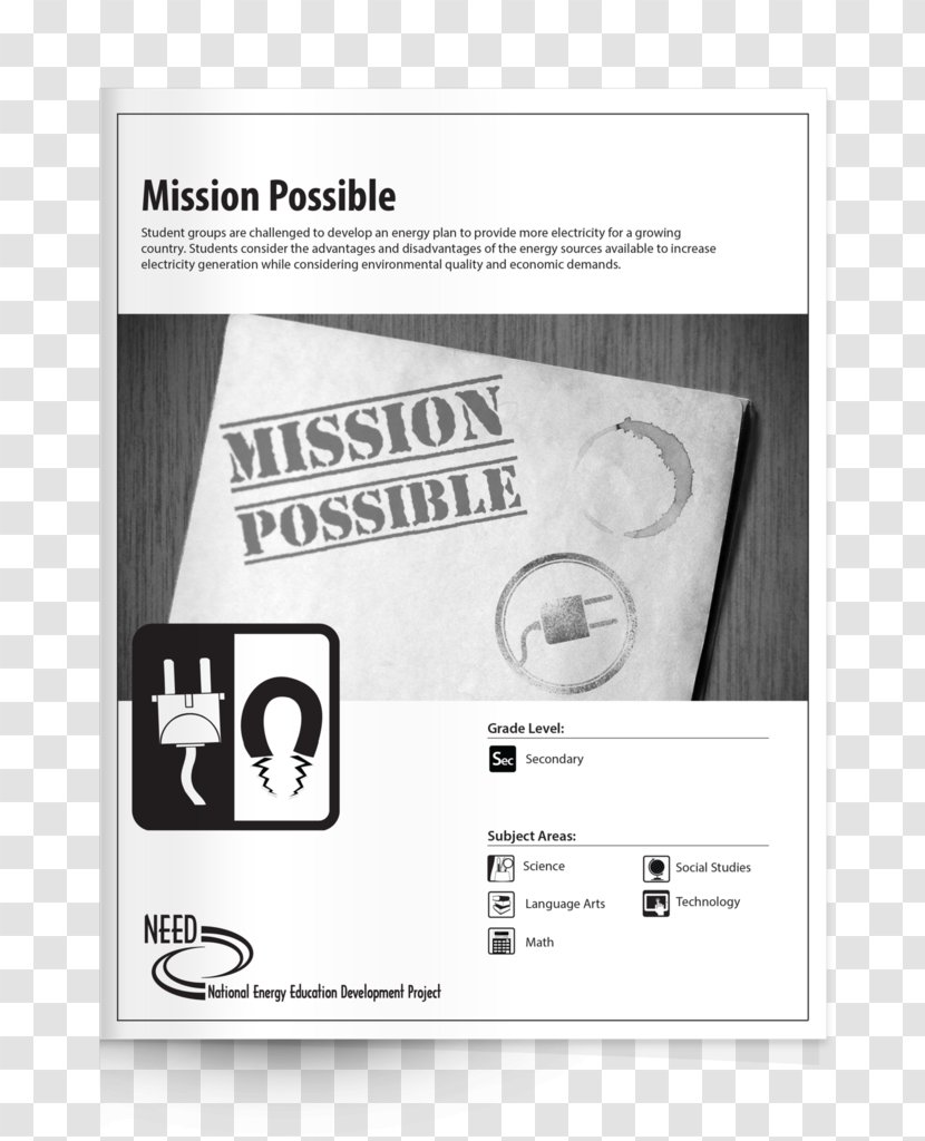Craft Magnets Science Project Physics Magnetism - Label - Mission Possible Transparent PNG