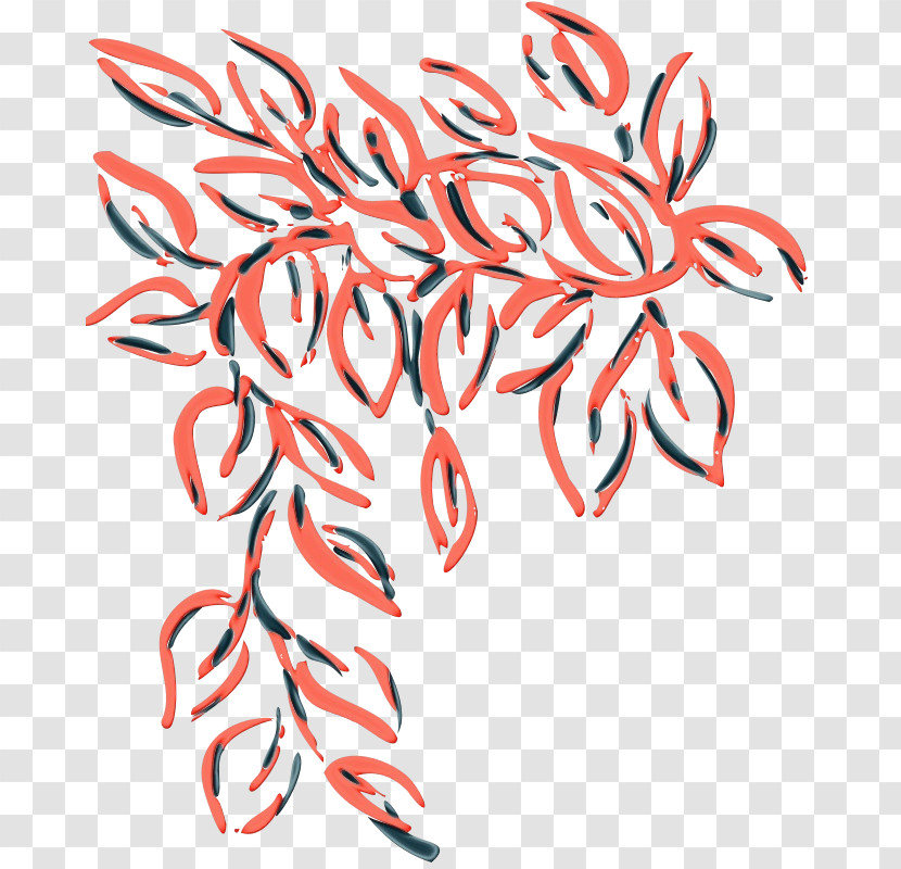 Line Art Flower Petal Tree Meter Transparent PNG