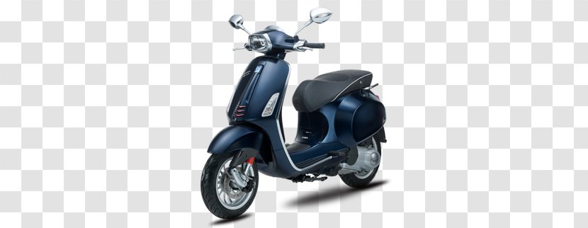 Piaggio Scooter Vespa Sprint Motorcycle - Motor Vehicle Transparent PNG
