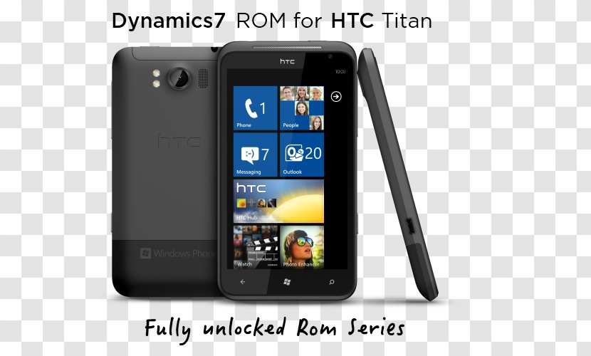 HTC Titan II One X Windows Phone Telephone - Smartphone Transparent PNG