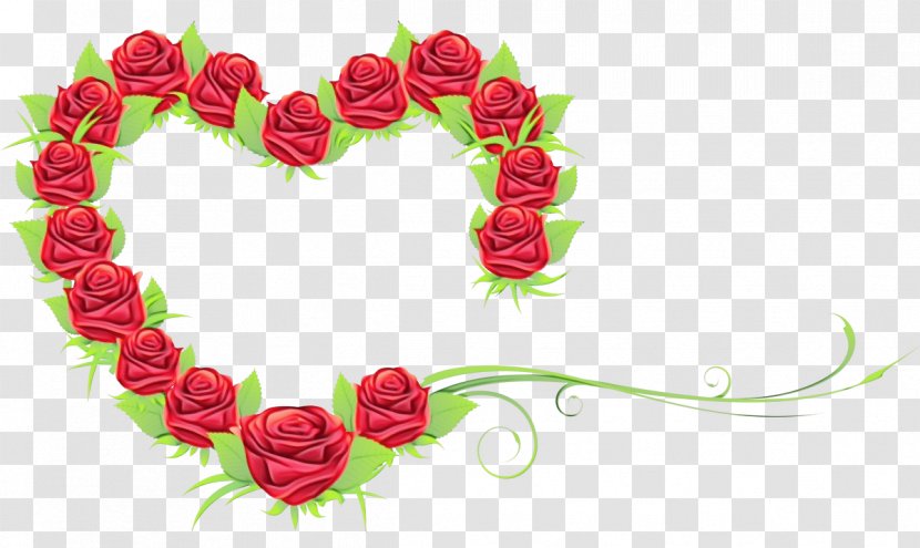 Valentine's Day - Flower - Rose Family Plant Transparent PNG