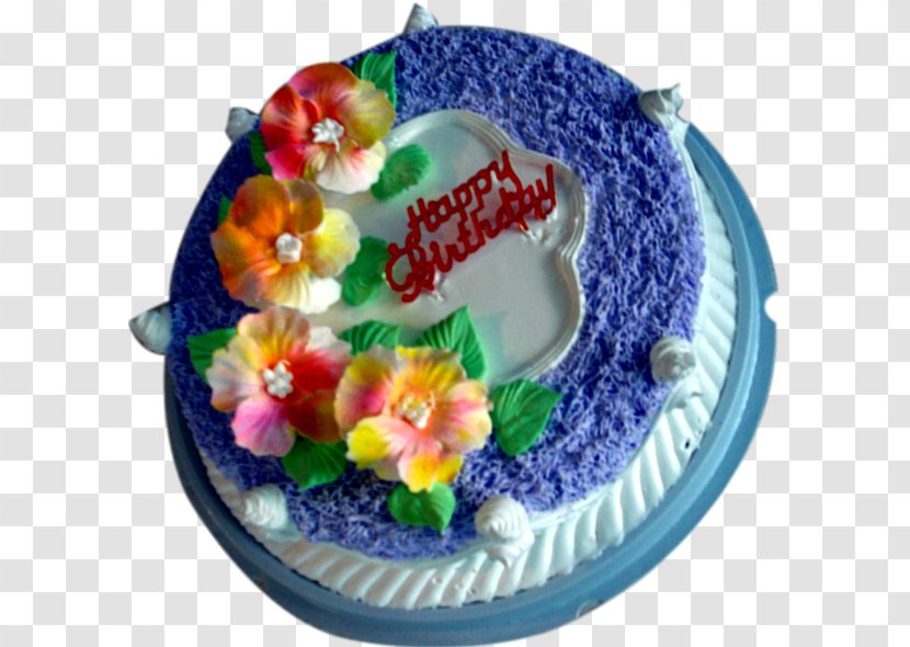 Birthday Cake Torte Sugar Icing Buttercream - Decorating - Creative Cakes Transparent PNG