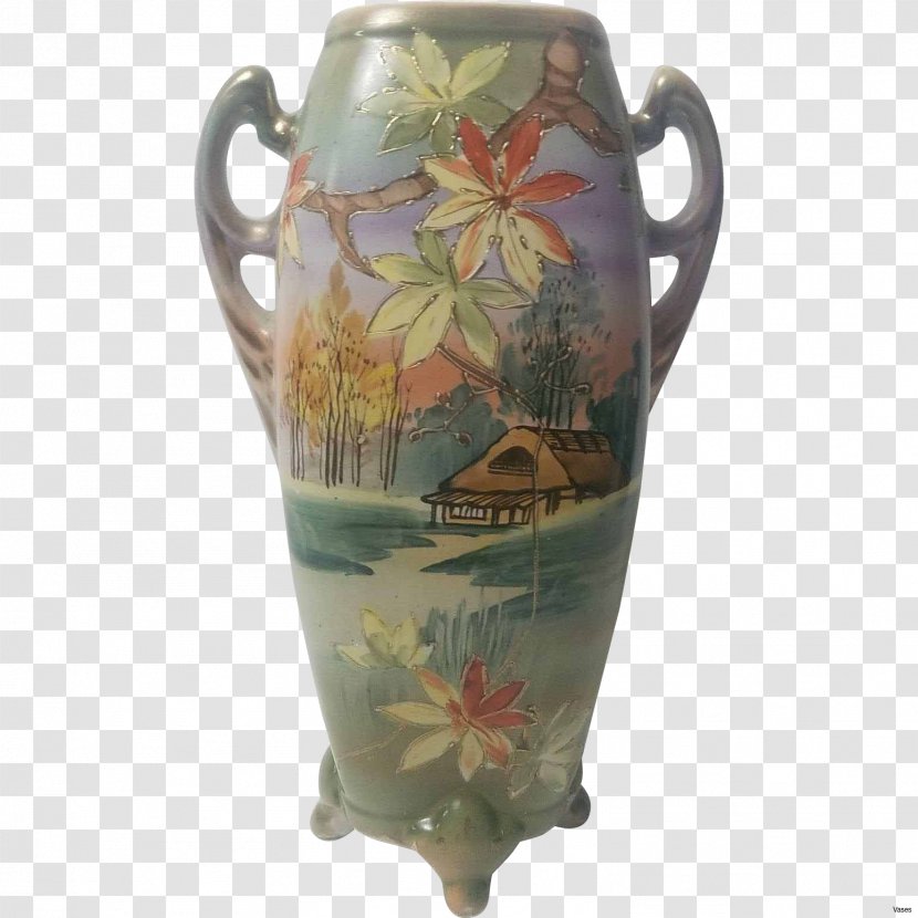 Vase Ceramic Pottery Pitcher Urn - Porcelain - Japanese Transparent PNG