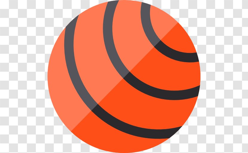Cricket Balls Circle Sphere - Orange - Basketball Icon Transparent PNG