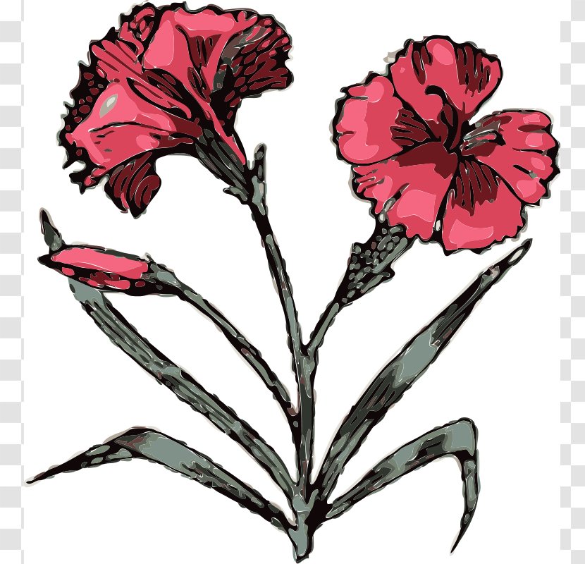 Carnation Free Content Clip Art - Royaltyfree - Flower Tattoo Designs Transparent PNG
