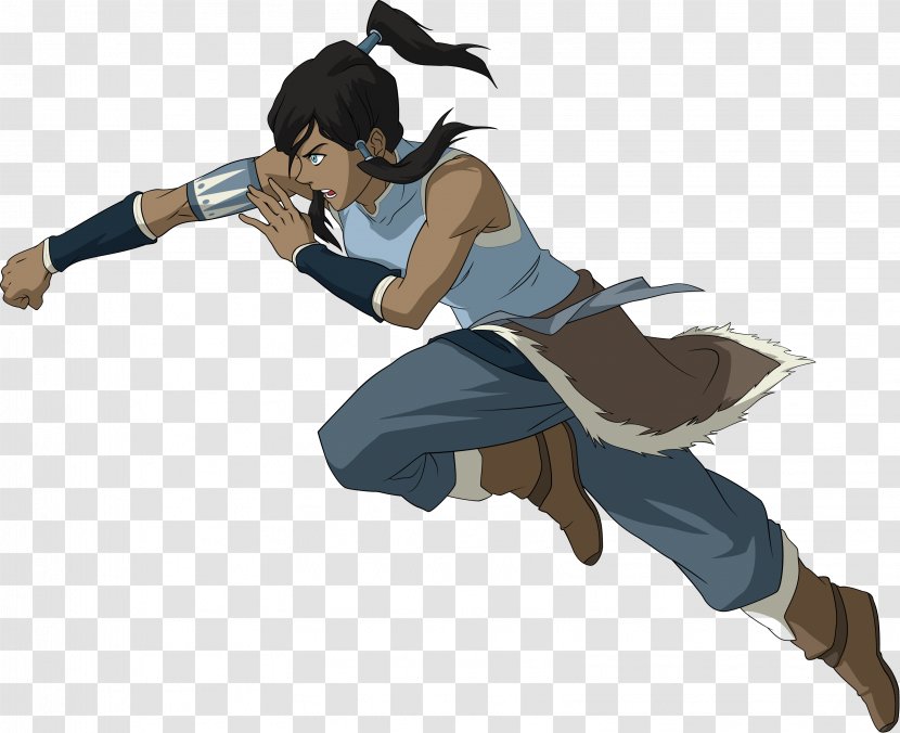 The Legend Of Korra Katara Aang Zuko - Watercolor - Spear Transparent PNG
