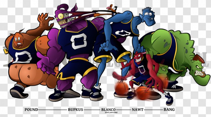 Space Jam Nerdluck Nawt Looney Tunes The Monstars - Fictional Character - Games Transparent PNG