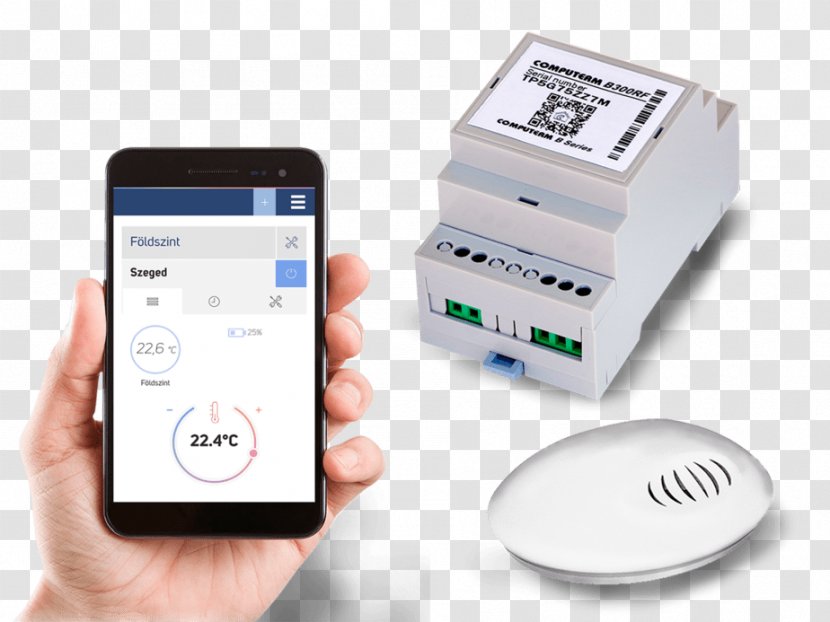 Thermostat Mobile Phones Wi-Fi Battery Charger Internet Transparent PNG