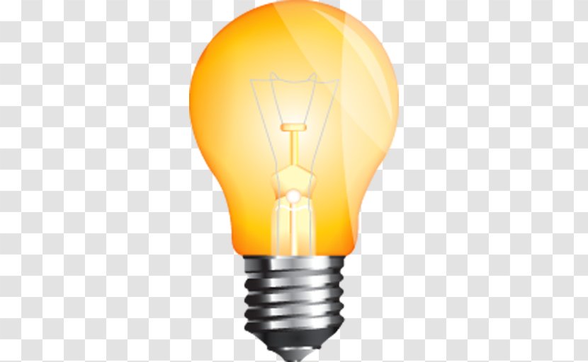 Incandescent Light Bulb Electric Lamp Lighting Transparent PNG
