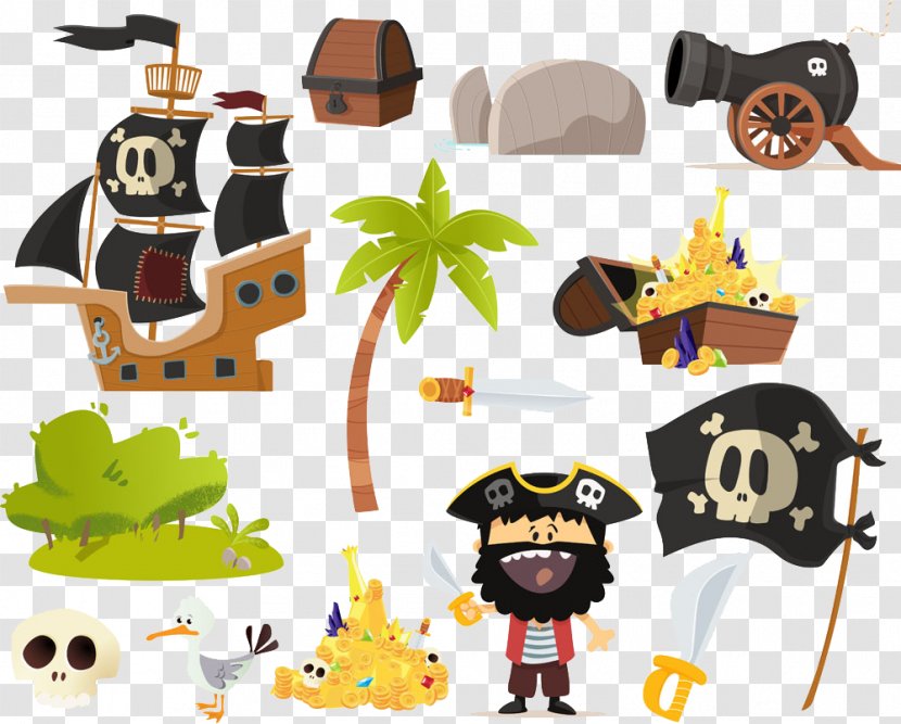 Piracy Illustration - Banco De Imagens - Pirate Collection Element Transparent PNG