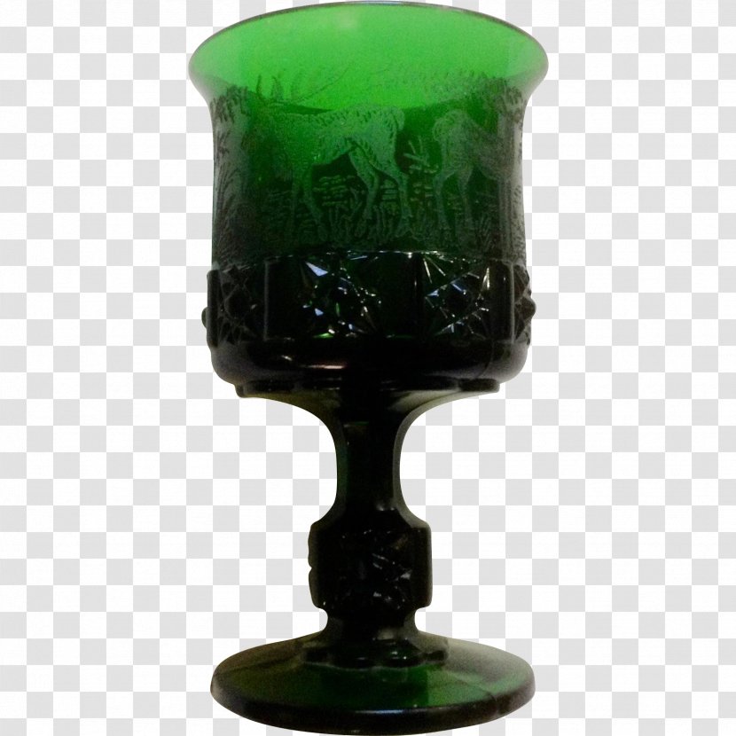 Wine Glass Stemware Tableware Table-glass - Tableglass - Emerald Transparent PNG