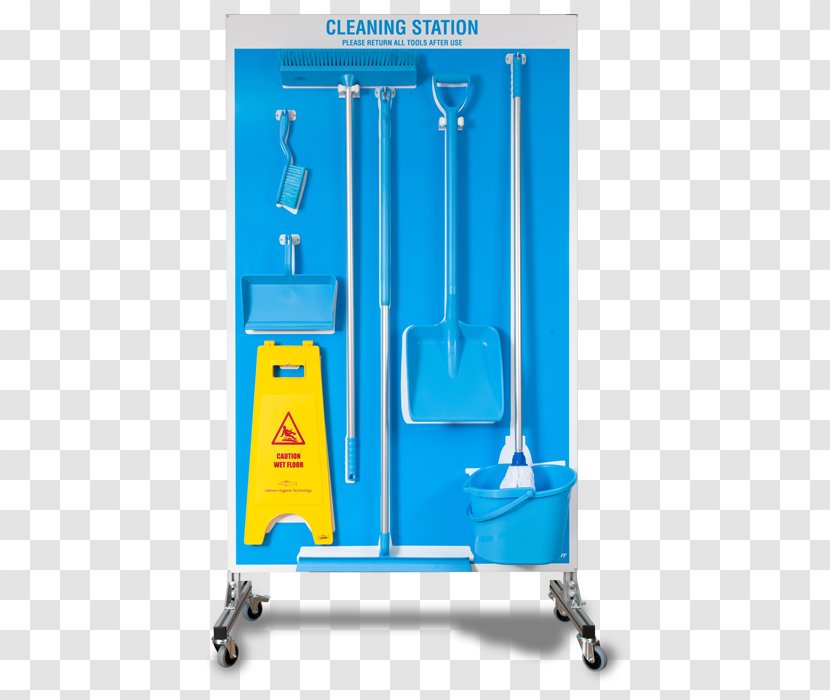5S Cleaning Station Visual Management Tool - Workspace Transparent PNG