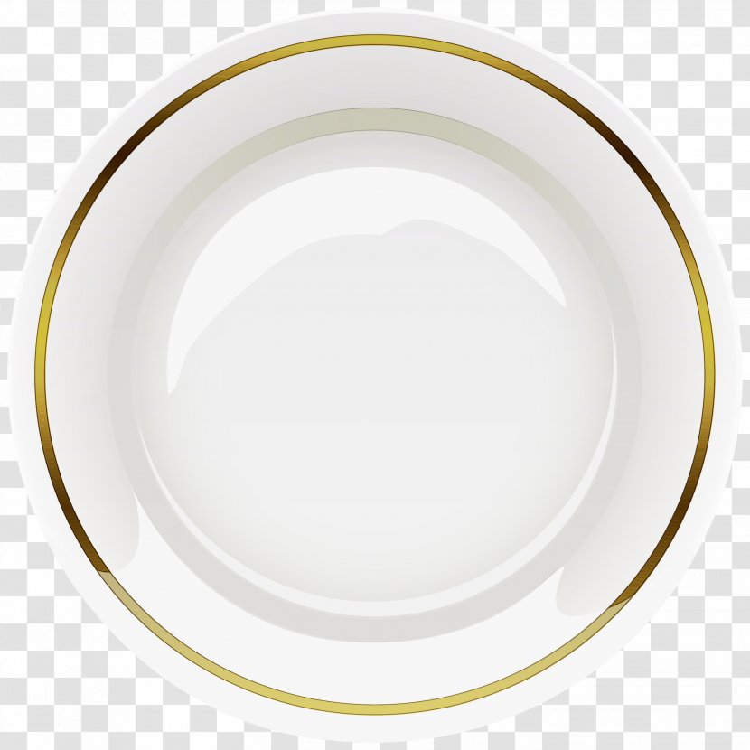 Watercolor Cartoon - Saucer - Porcelain Serveware Transparent PNG