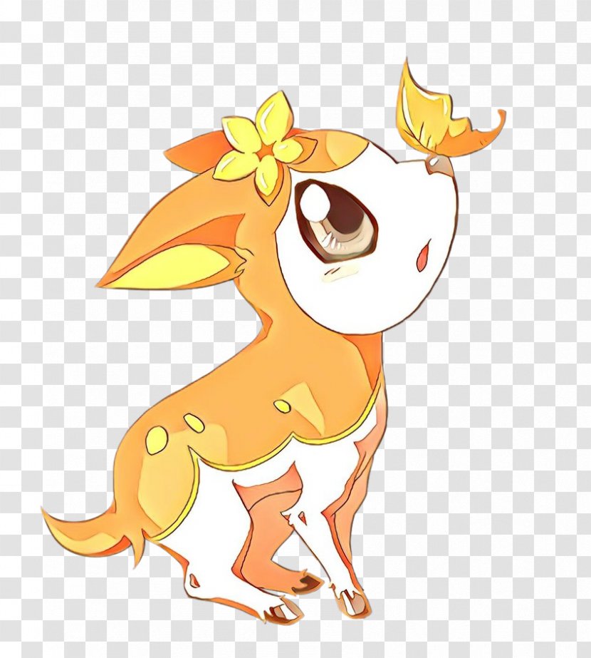 Cartoon Clip Art Fictional Character Animated Tail - Fawn Transparent PNG