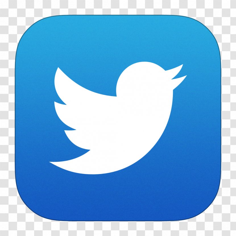 Blue Sky Wing Beak Font - Social Media - Twitter Transparent PNG