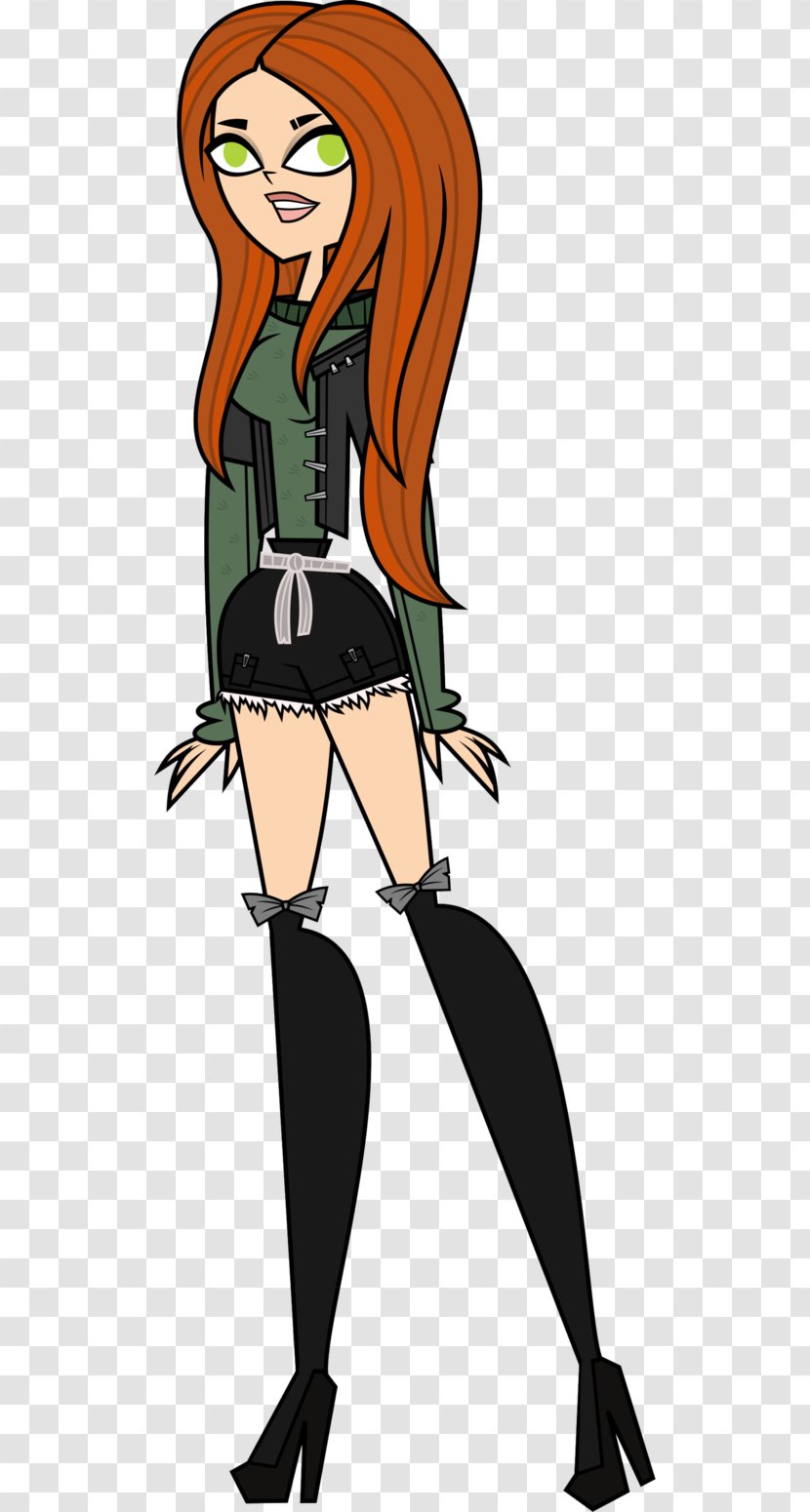 Art Female Drawing Total Drama Action - Tree - Background Personality Transparent PNG