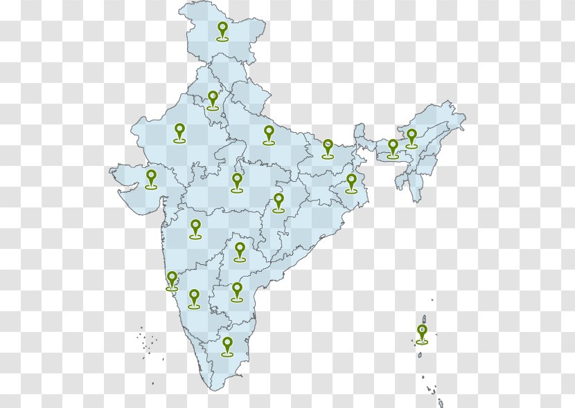 National Law School Of India University University, Delhi Gujarat Rajiv Gandhi Hidayatullah - Area - Indian Map Transparent PNG