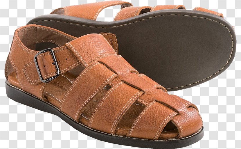 Slipper Sandal Leather - Slide - Sands Transparent PNG