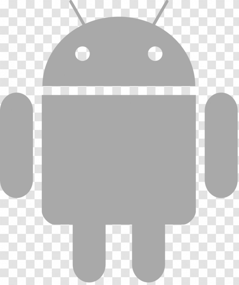 Android Software Development Mobile Phones - Black And White Transparent PNG