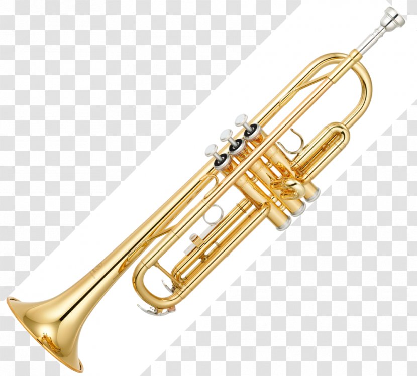 Trumpet Flugelhorn Musical Instruments Cornet Mute - Cartoon Transparent PNG