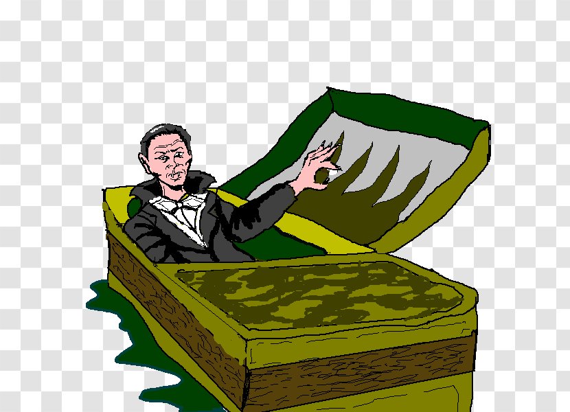 Count Dracula Coffin Clip Art - Funeral - Cliparts Transparent PNG