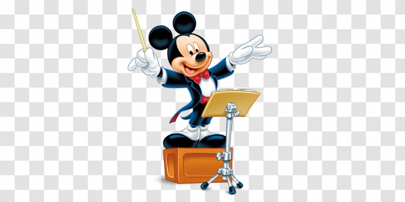 Mickey Mouse Minnie Goofy Conductor Clip Art - Heart - Cartoon Transparent PNG