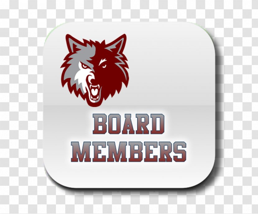 Gray Wolf Snout Logo Football Cheerleading - Game - Wolves Transparent PNG