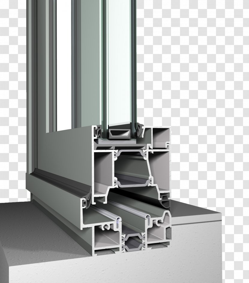 Window Folding Door Reynaers System - Metal - Aluminum Transparent PNG
