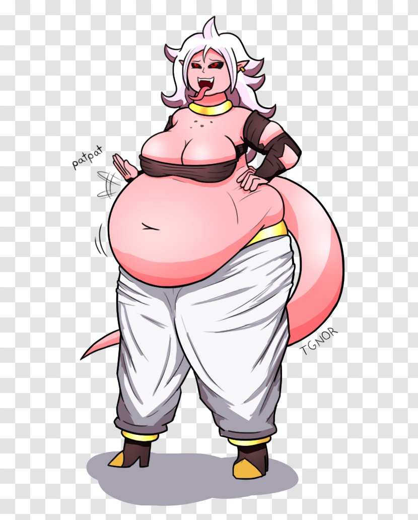 Majin Buu Dragon Ball FighterZ Androide Número 21 - Flower Transparent PNG