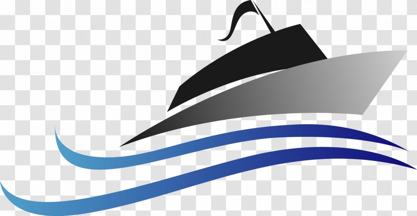 Logo Ship Maritime Transport - Cartoon Vector Map Transparent PNG
